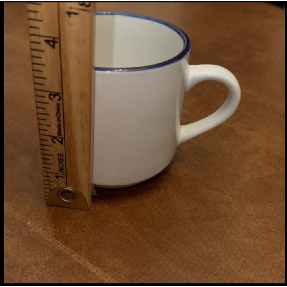Mainstays 7 Unbranded  Mug Set Of 3 Black & White - Picture 6 of 15